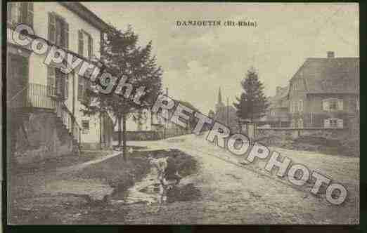 Ville de DANJOUTIN Carte postale ancienne